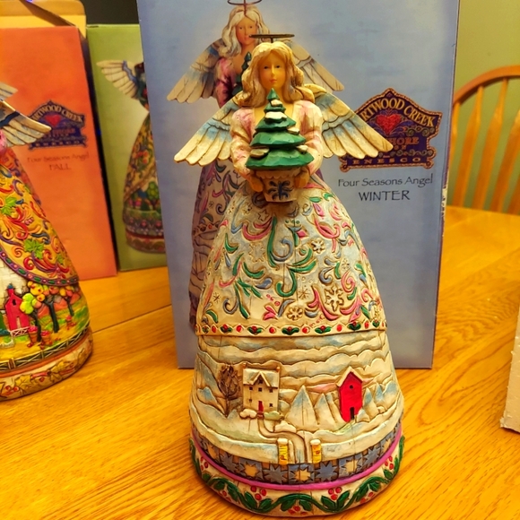 Jim Shore Other - Jim Shore Heartwood Creek 4 Seasons Angel
